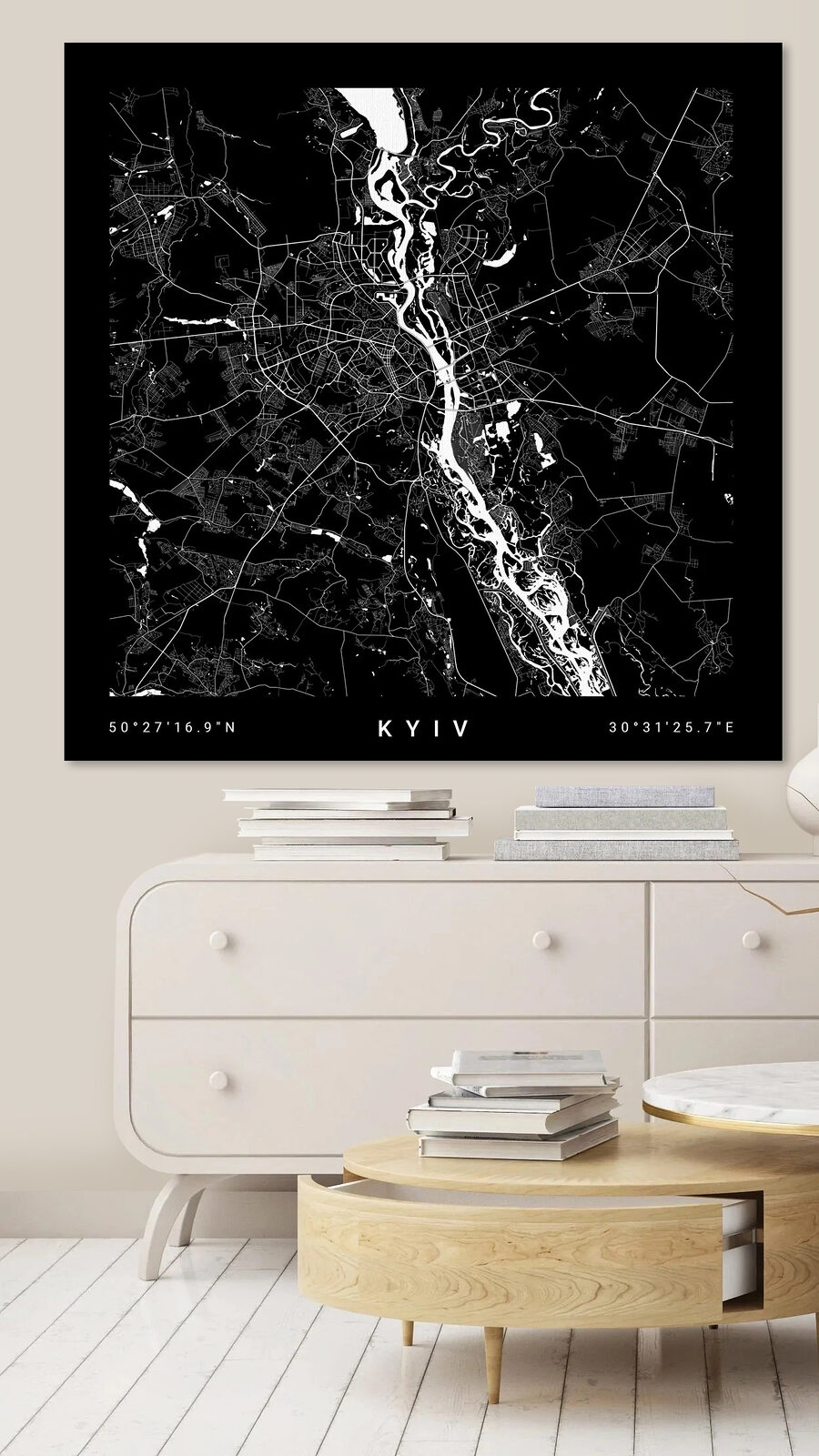 Kyjev na mapě — interiér 3
