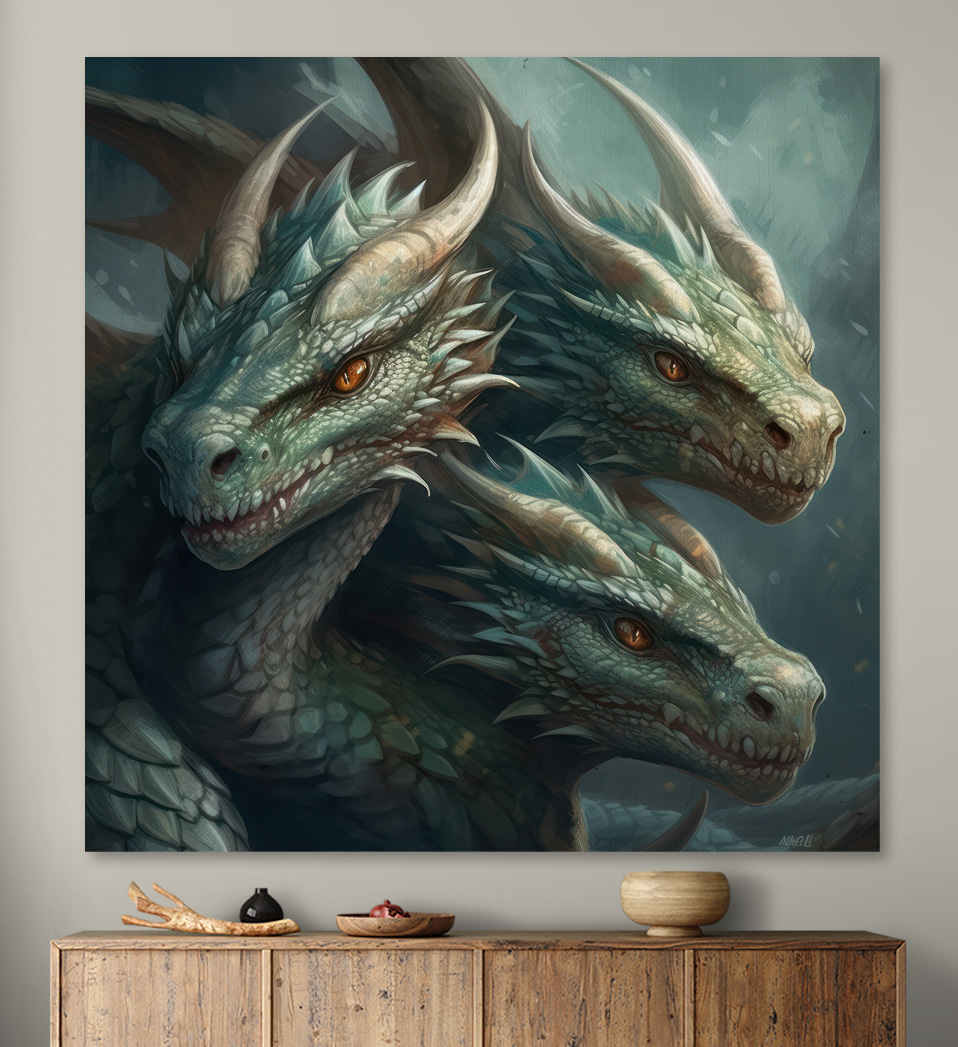 Tři draci sdílejí stín — interiér 3