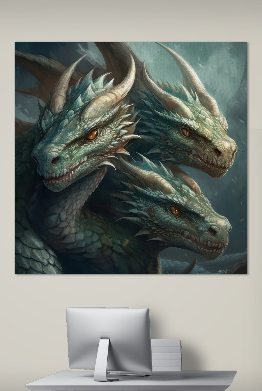 Tři draci sdílejí stín — interiér 5