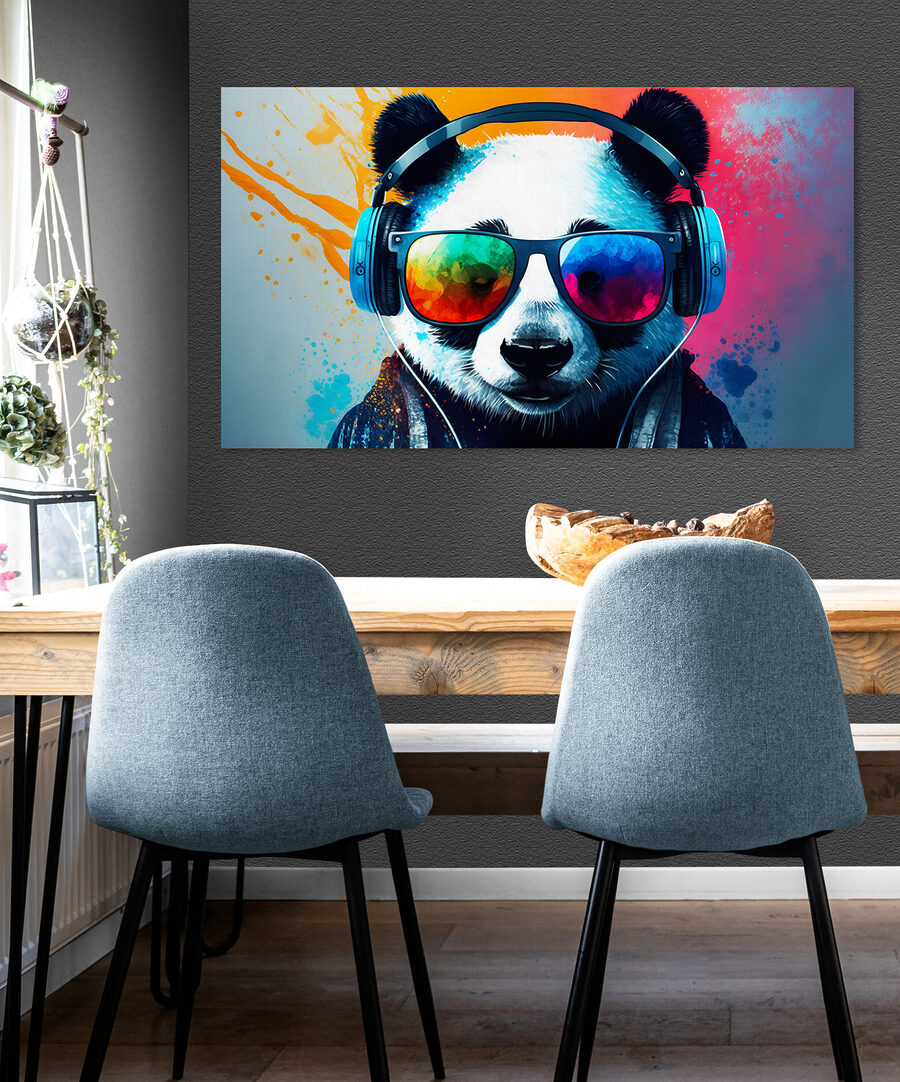 Panda ve vlastním rytmu — interiér 2