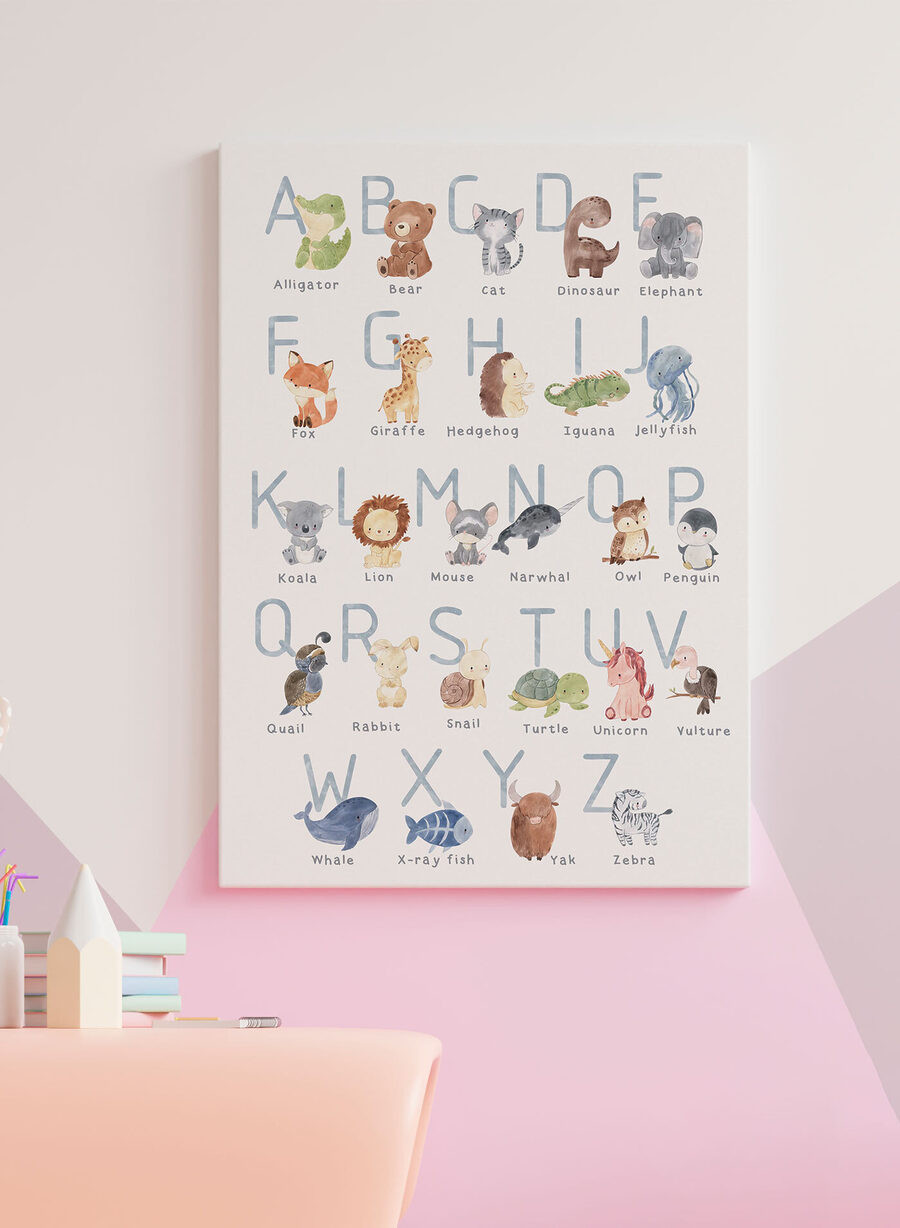 Abeceda plná zvířat — interiér 1