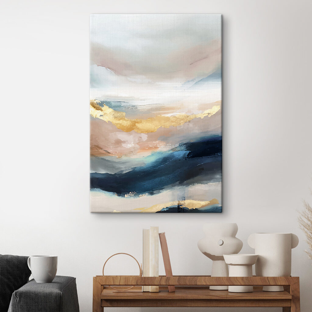 Vzdálené pobřeží v malbě — interiér 3