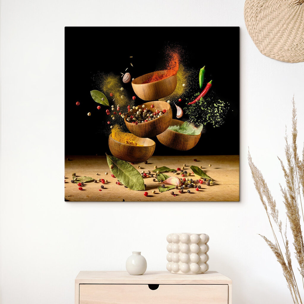Bylinky vylétají z misek — interiér 7