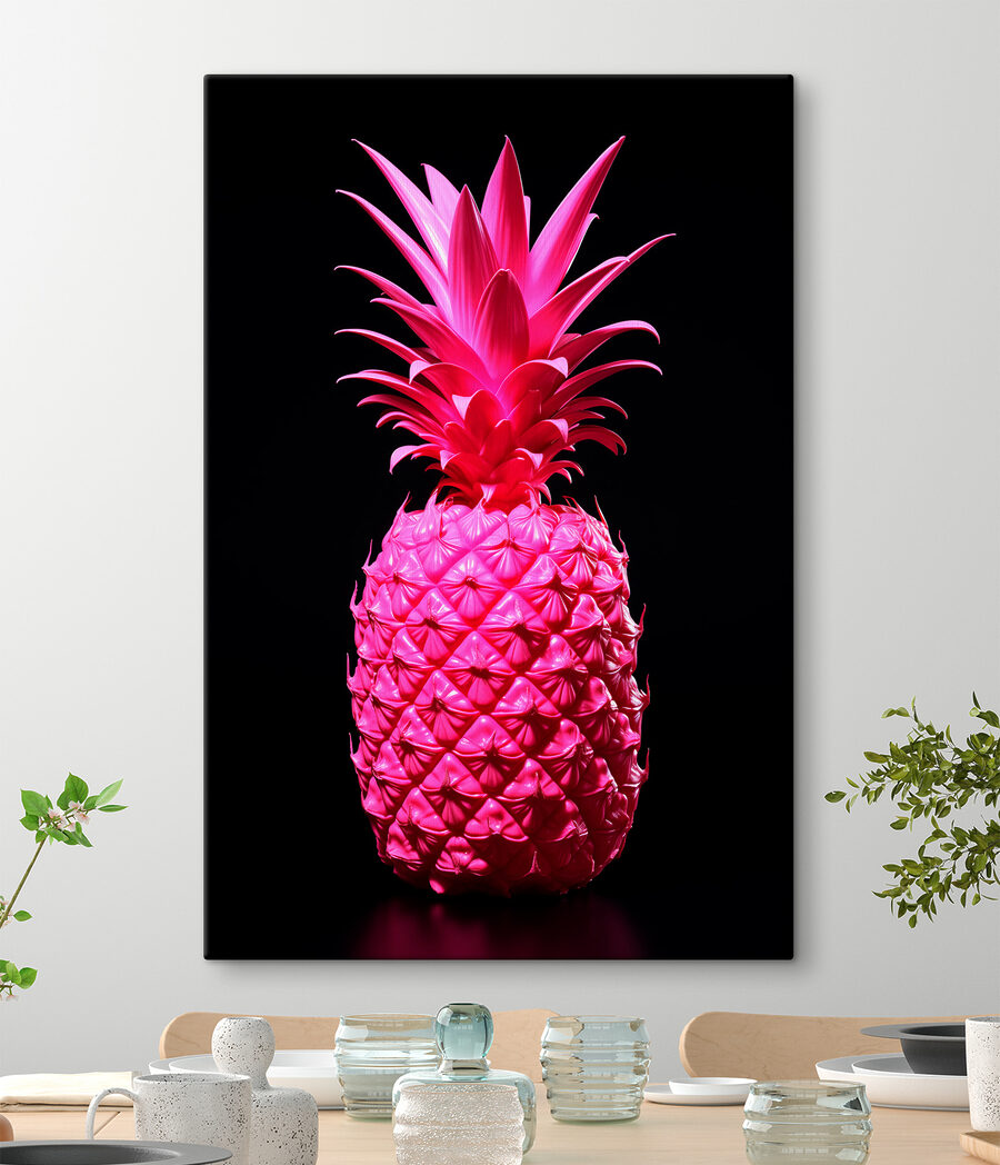 Růžový ananas — interiér 2
