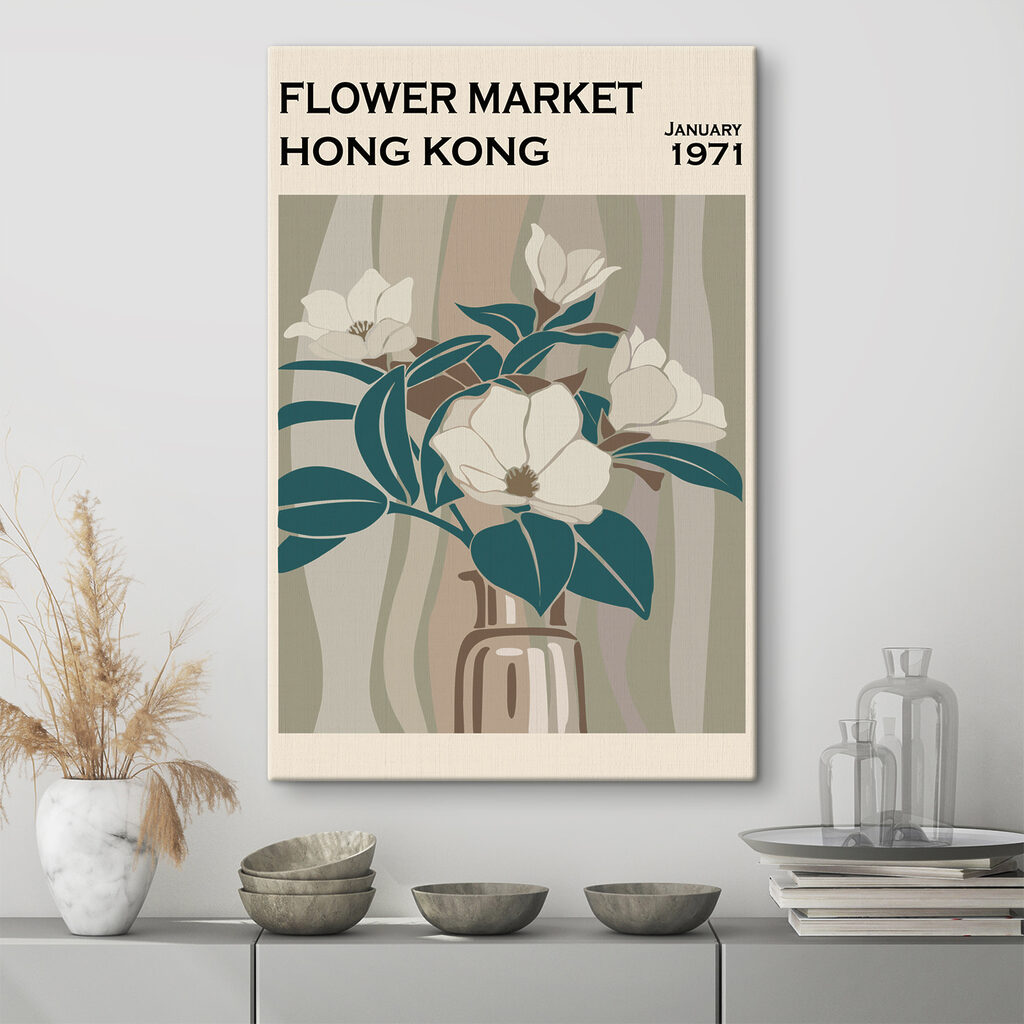 Květinový trh v Hongkongu — interiér 1