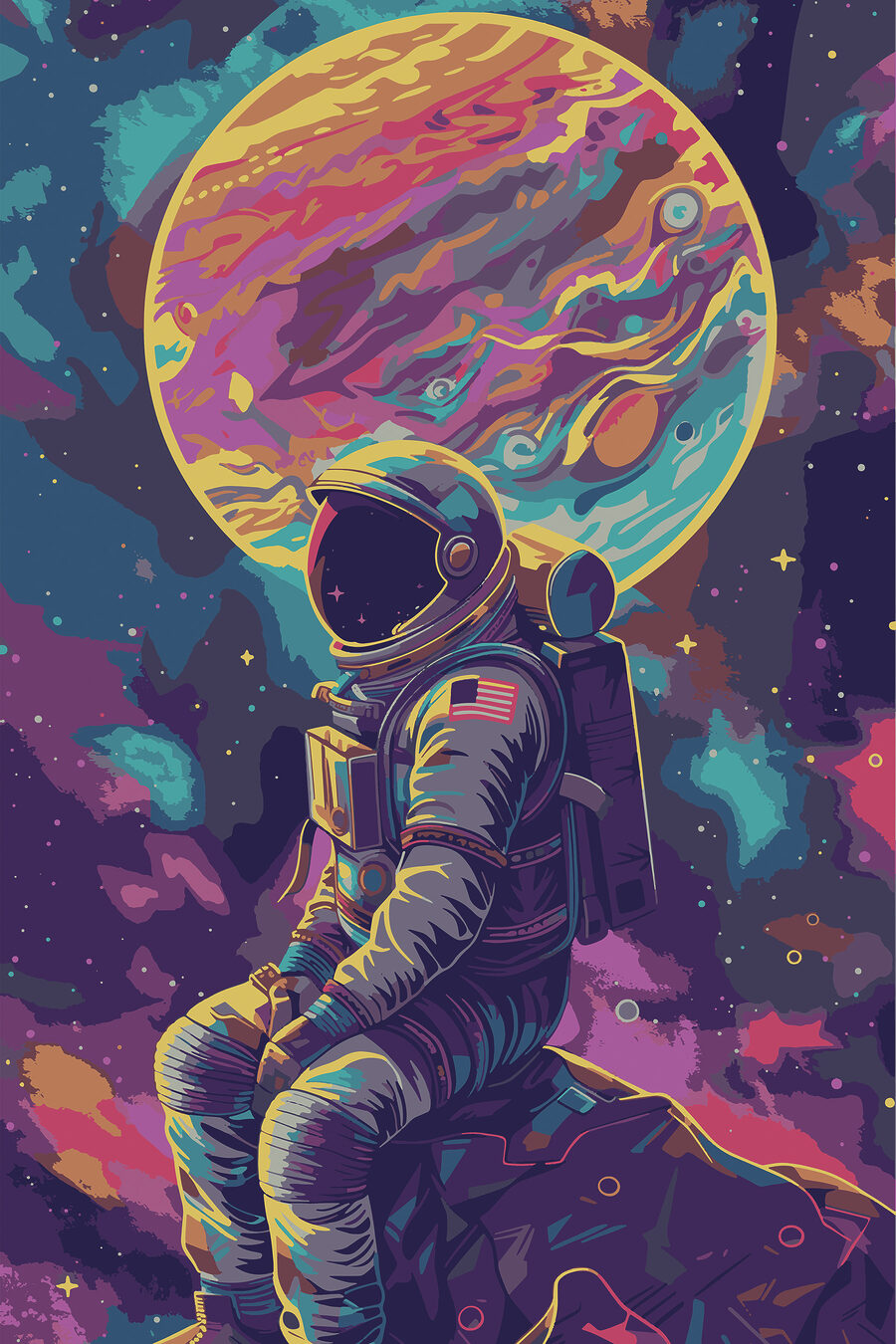 Pauza mezi planetami — celý design