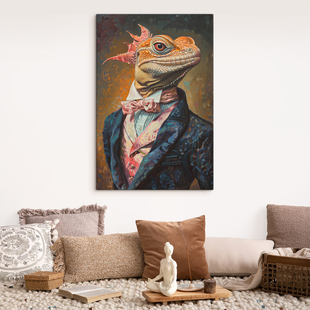 Ještěr ve smokingu — interiér 2