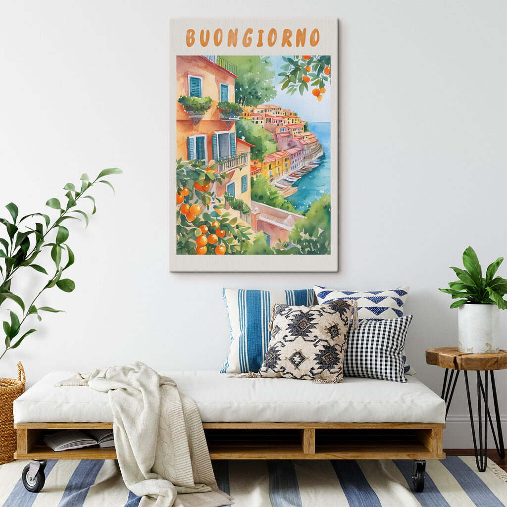 Buongiorno mezi pomeranči — interiér 2