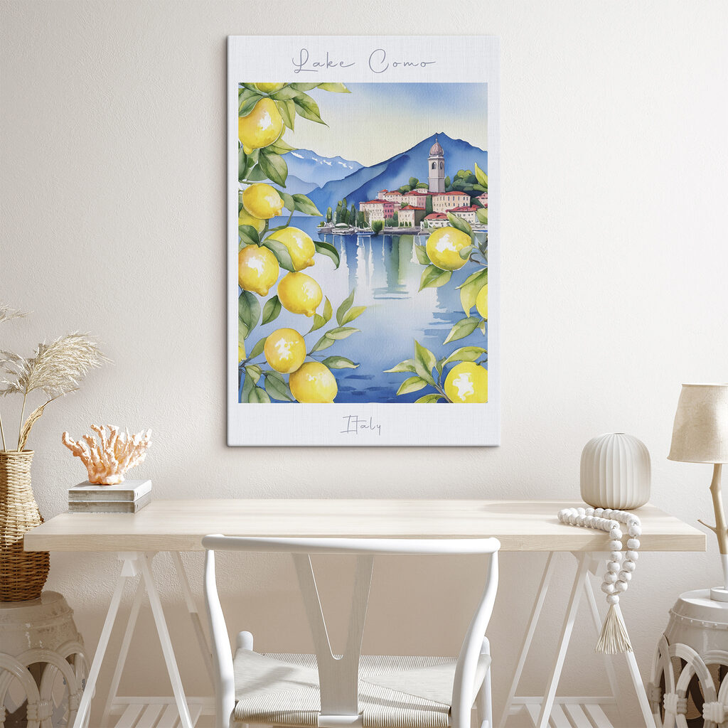 Jezero Como mezi citrony — interiér 2