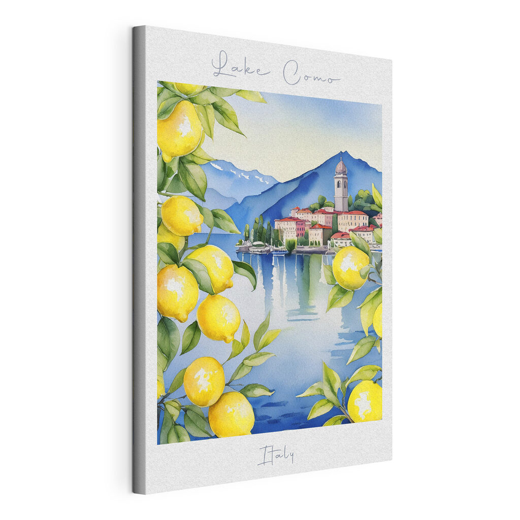 Jezero Como mezi citrony — zobrazení produktu