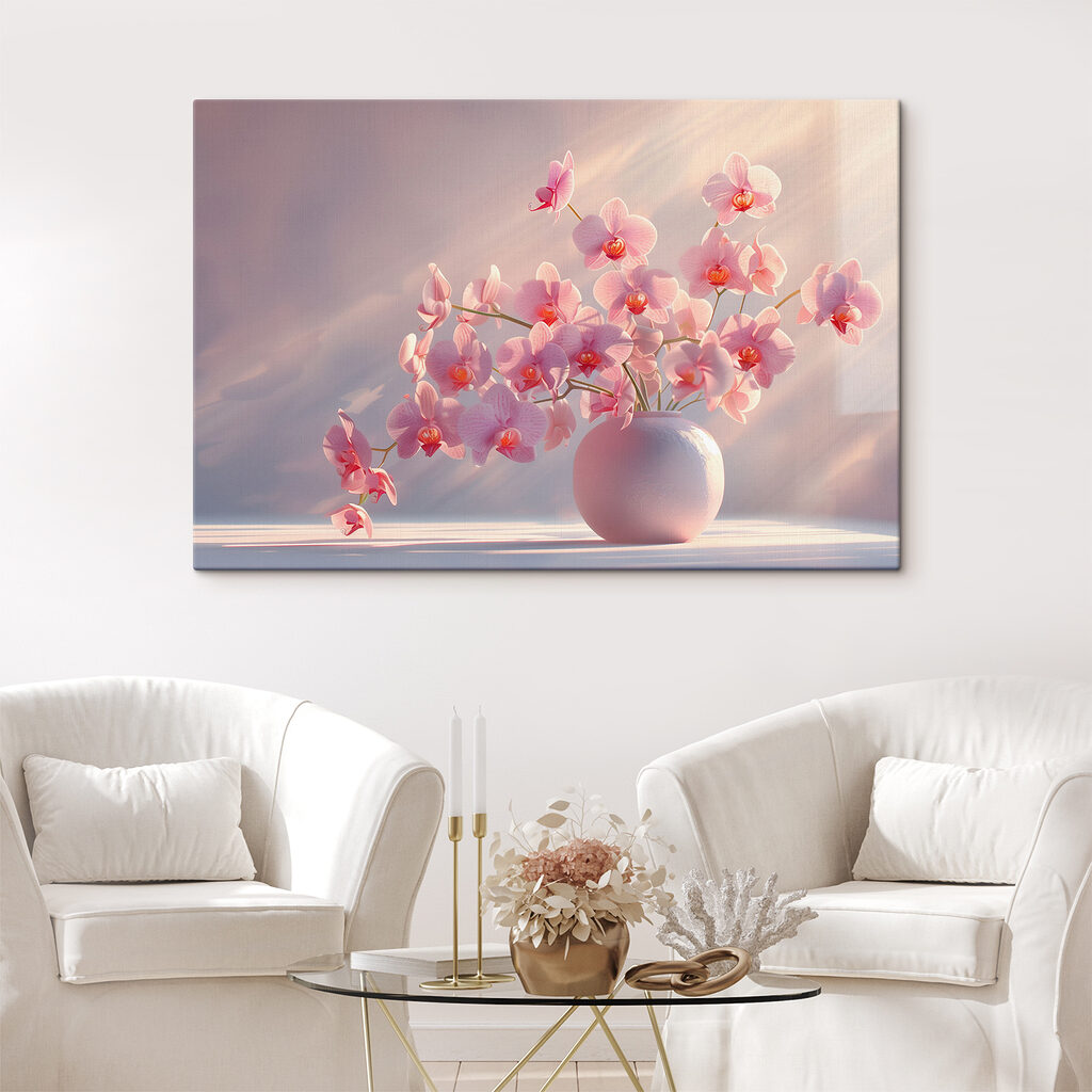 Orchideje v paprscích — interiér 2