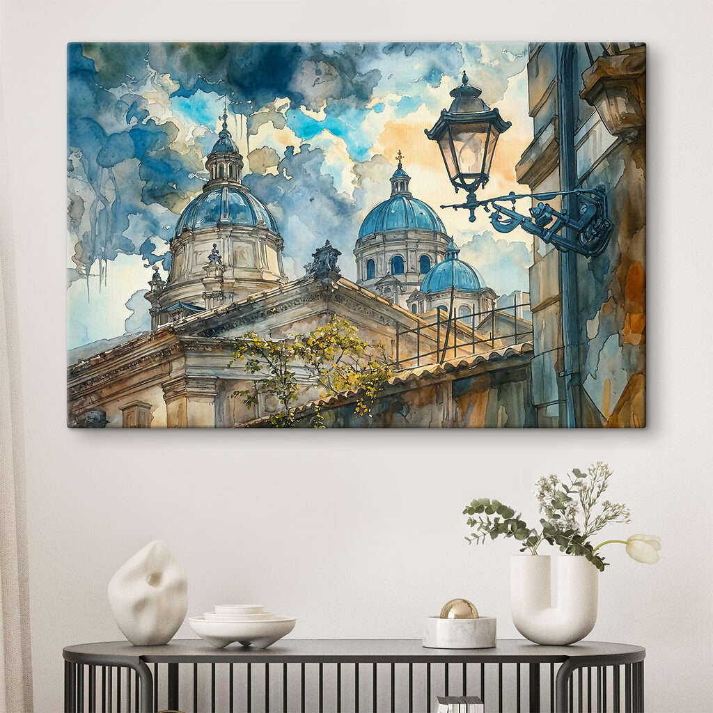 Kupole a pouliční lampa — interiér 2