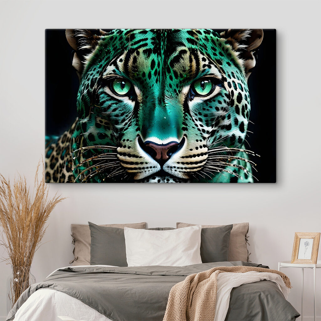 Leopard ve smaragdovém stínu — interiér 2