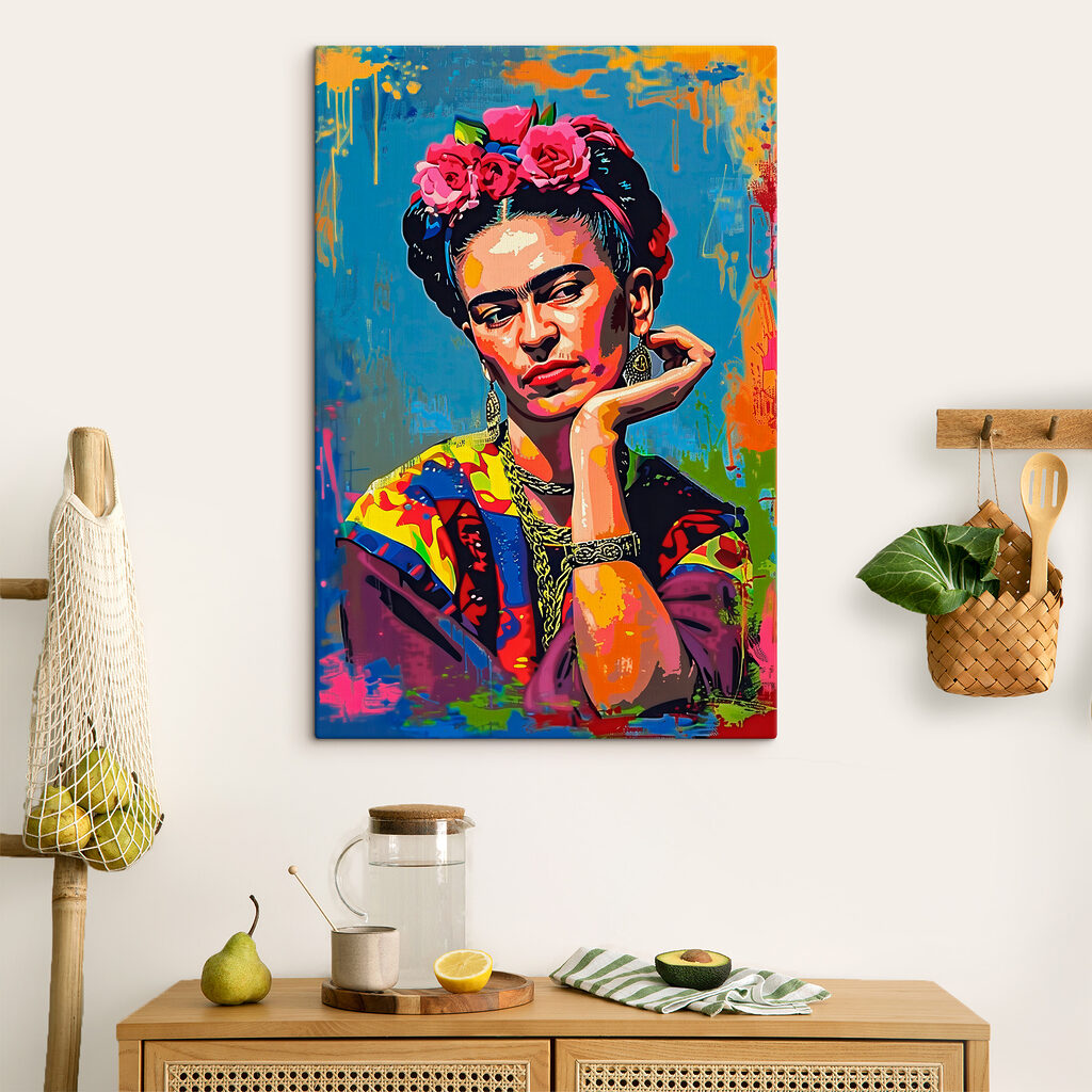 Frida, ruka pod bradou — interiér 3