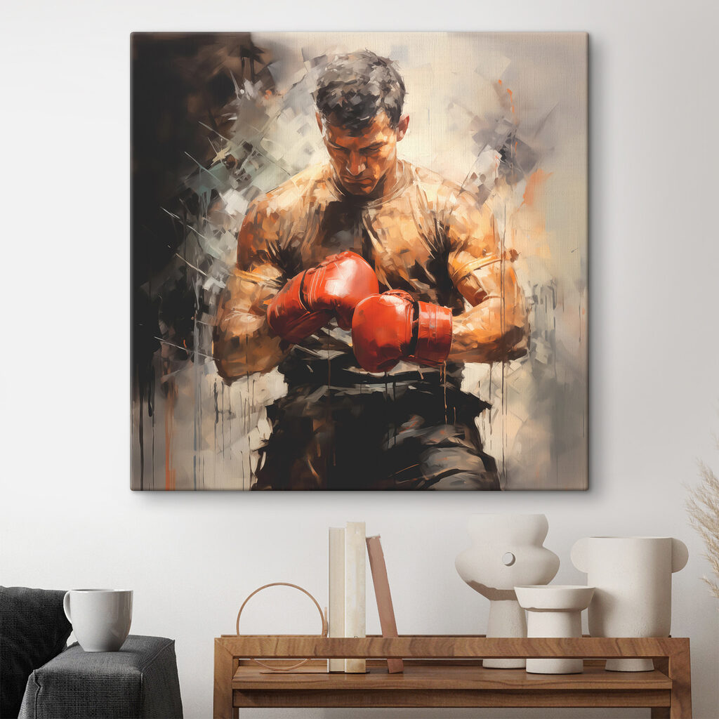 Boxer v teplých stínech — interiér 1