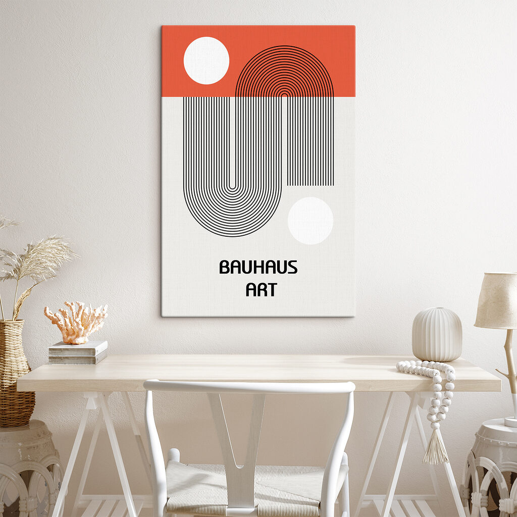 Oblouky mezi bílými kruhy — interiér 1