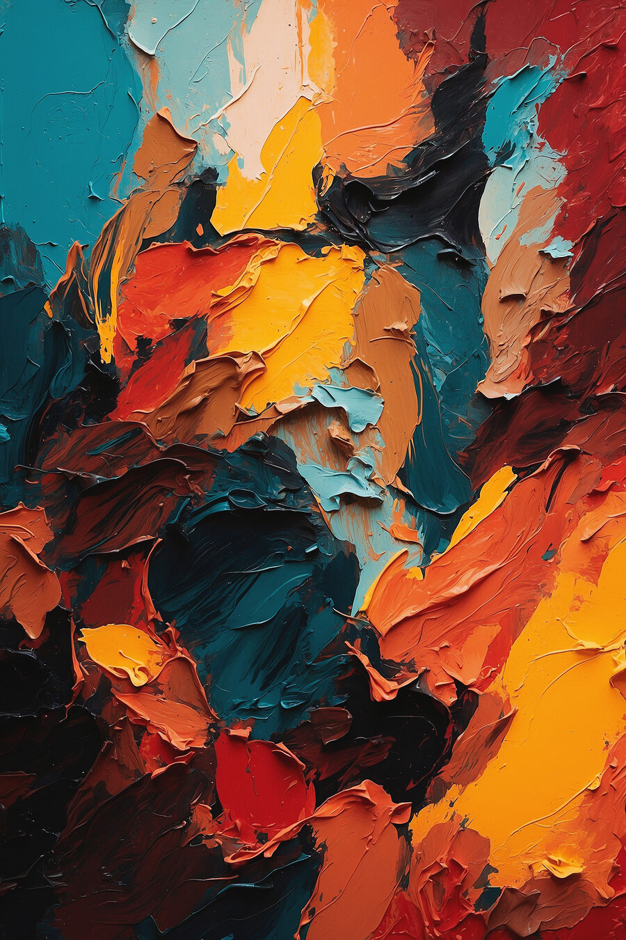 Zemité tóny v tazích — celý design