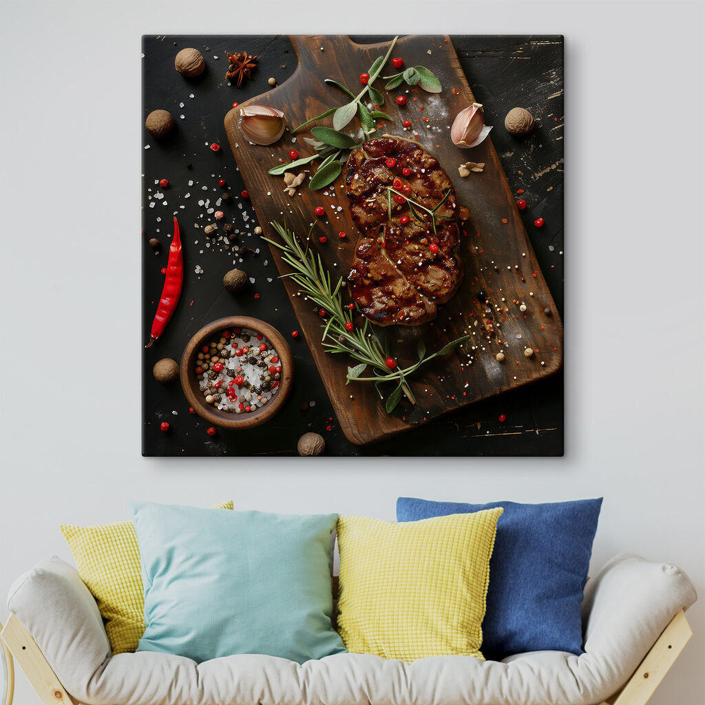 Steak mezi kořením — interiér 1