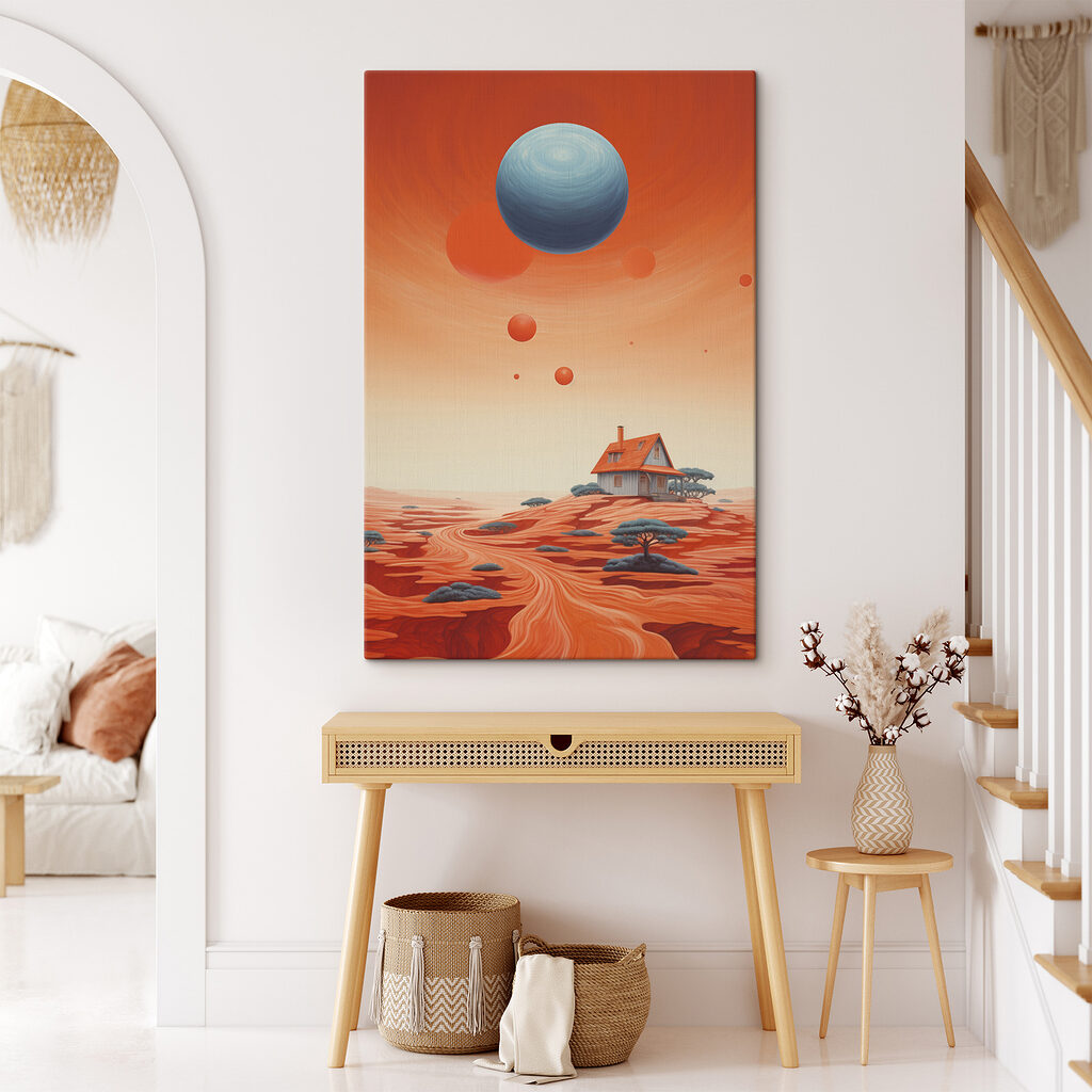 Dům pod planetami — interiér 1