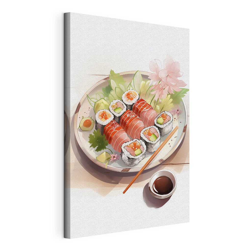 Sushi pod květovou větví — zobrazení produktu