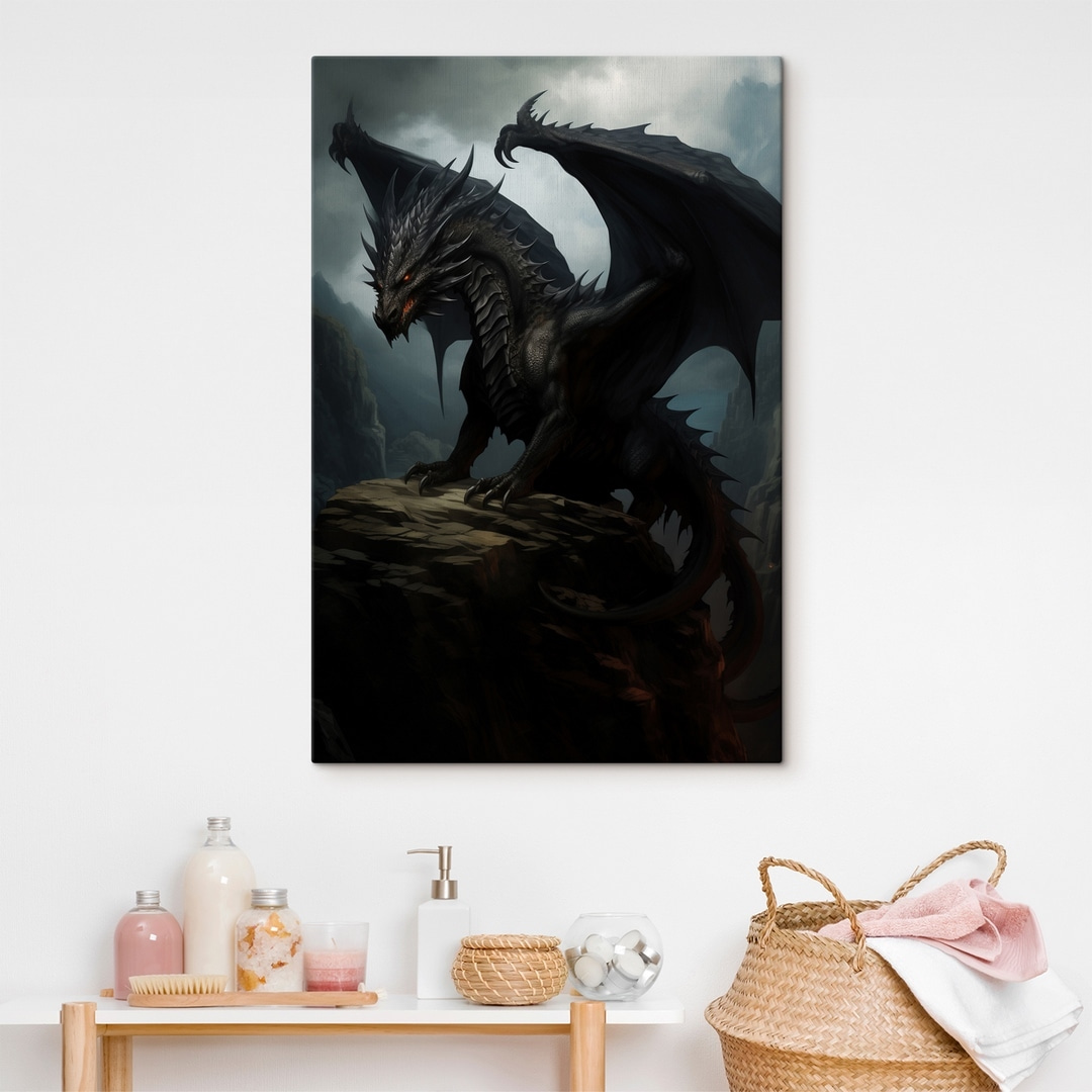 Drak nad horskými skalami — interiér 2