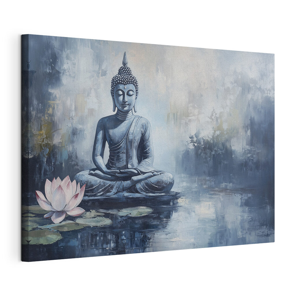 Buddha v modré mlze — zobrazení produktu