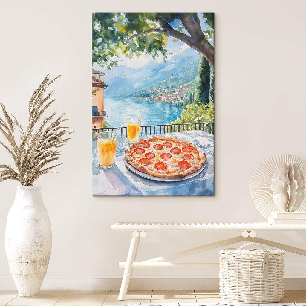 Pizza pod stromem — interiér 1