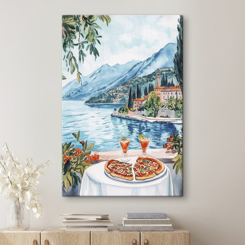 Pizza nad jezerem — interiér 2