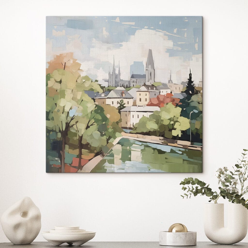 Město u zelené řeky — interiér 2