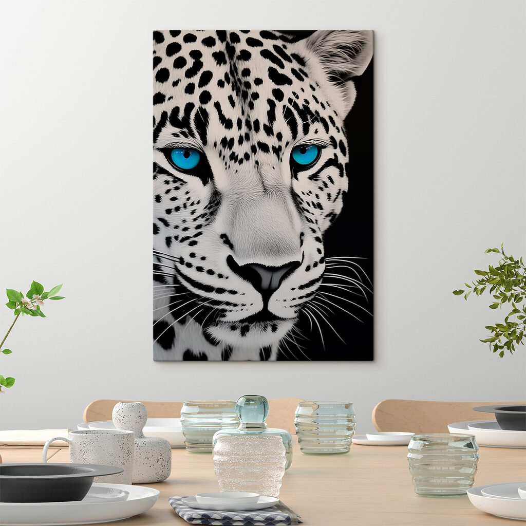 Leopard s modrýma očima — interiér 2