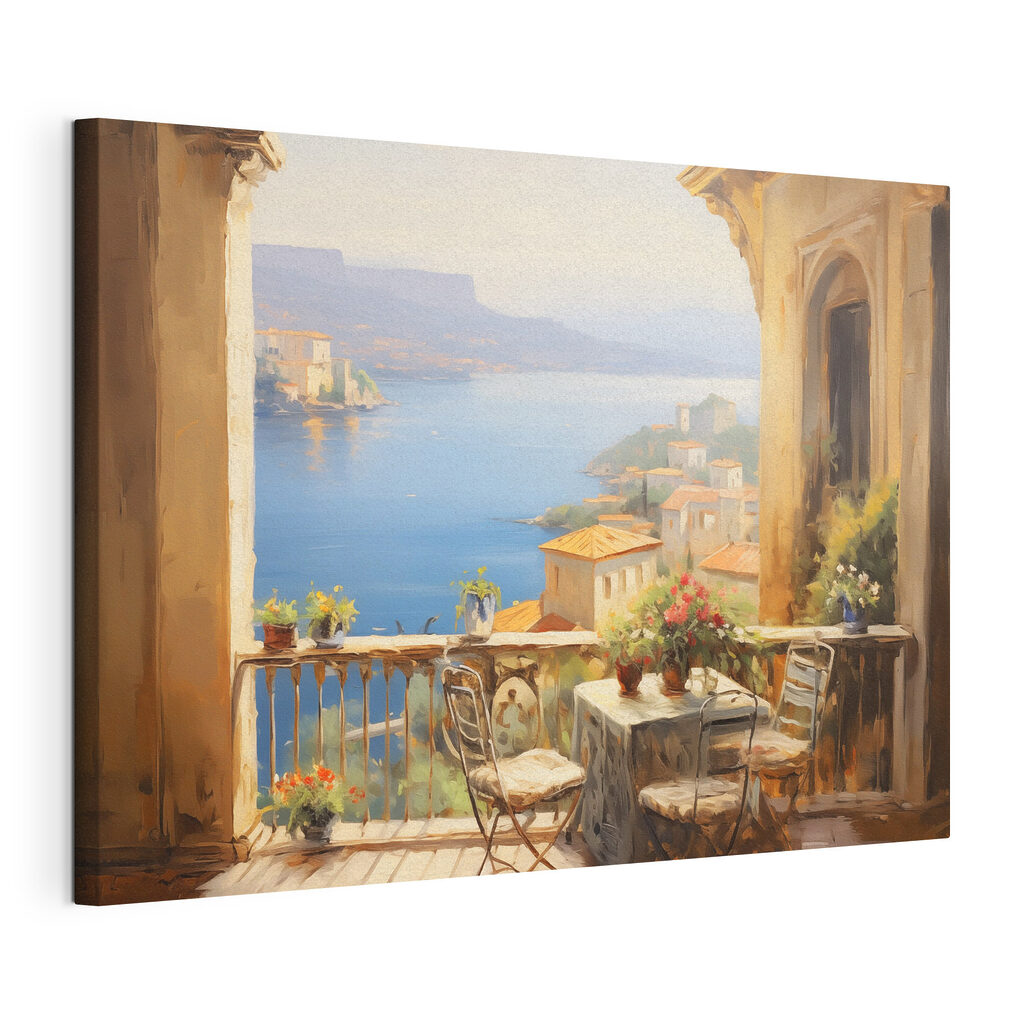 Slunný balkon nad zátokou — zobrazení produktu