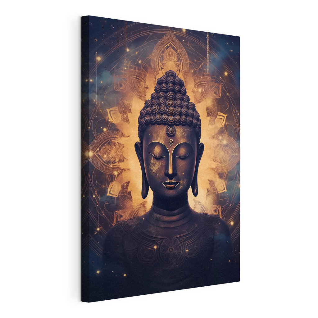 Buddha s ohnivou svatozáří — zobrazení produktu