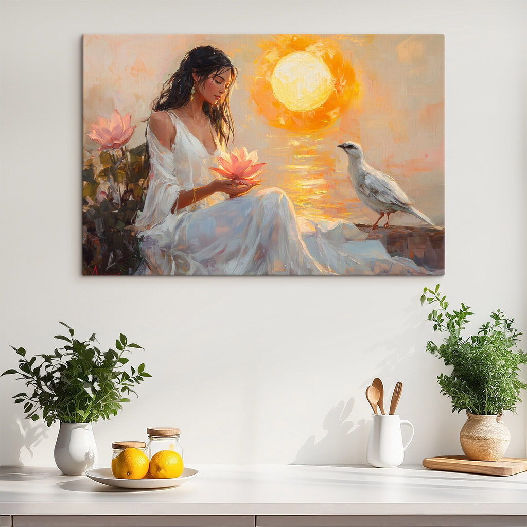 Lotus a bílý racek — interiér 2