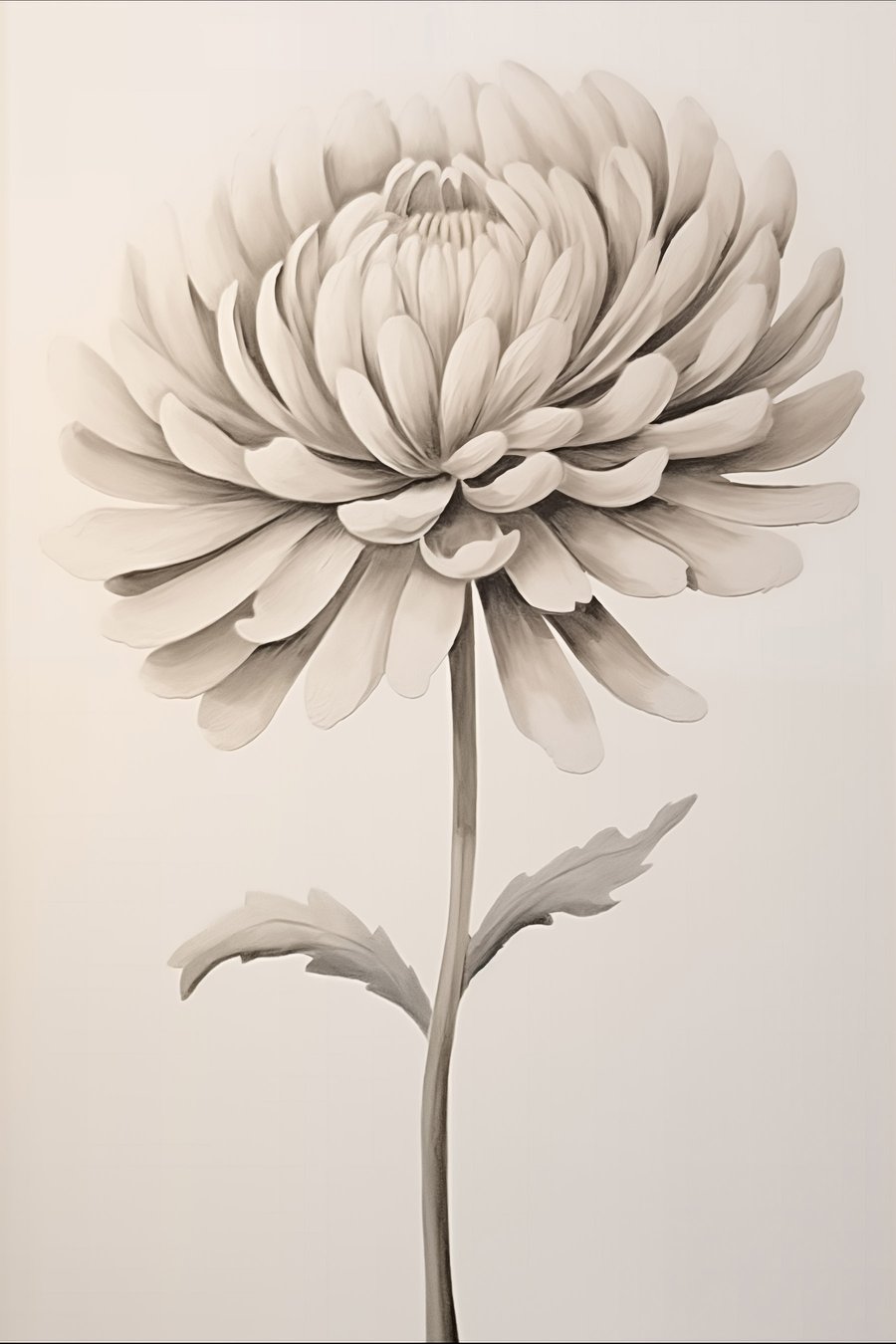Velký květ — celý design