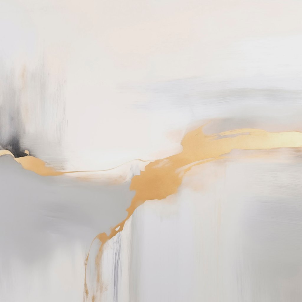 Minimalistická abstrakce — celý design