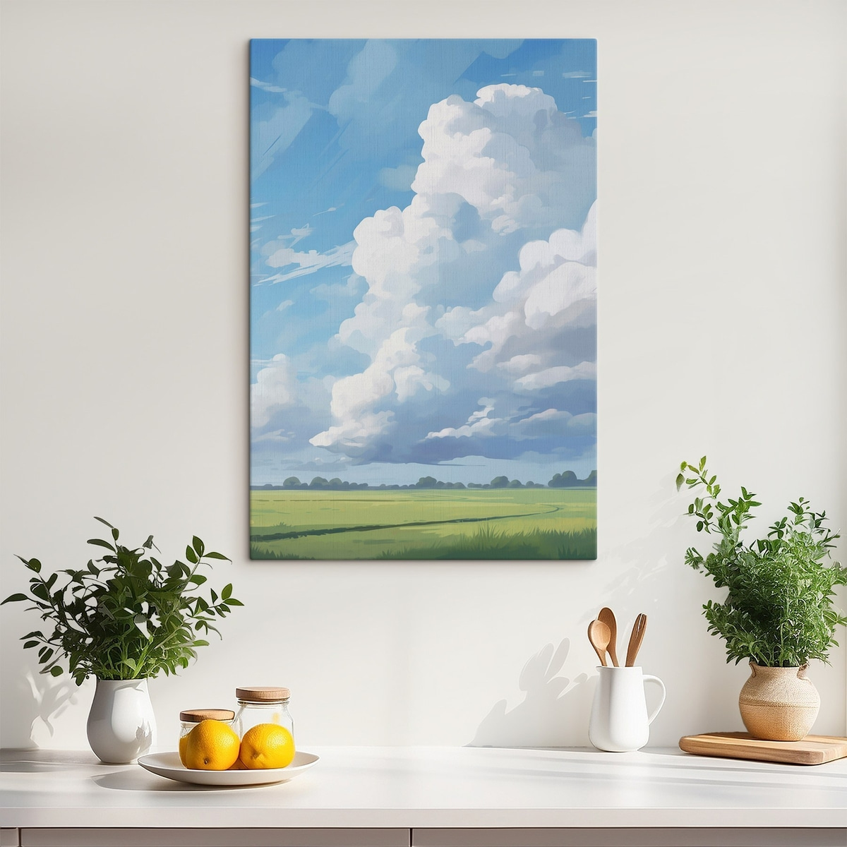 Pole pod obřími mraky — interiér 1