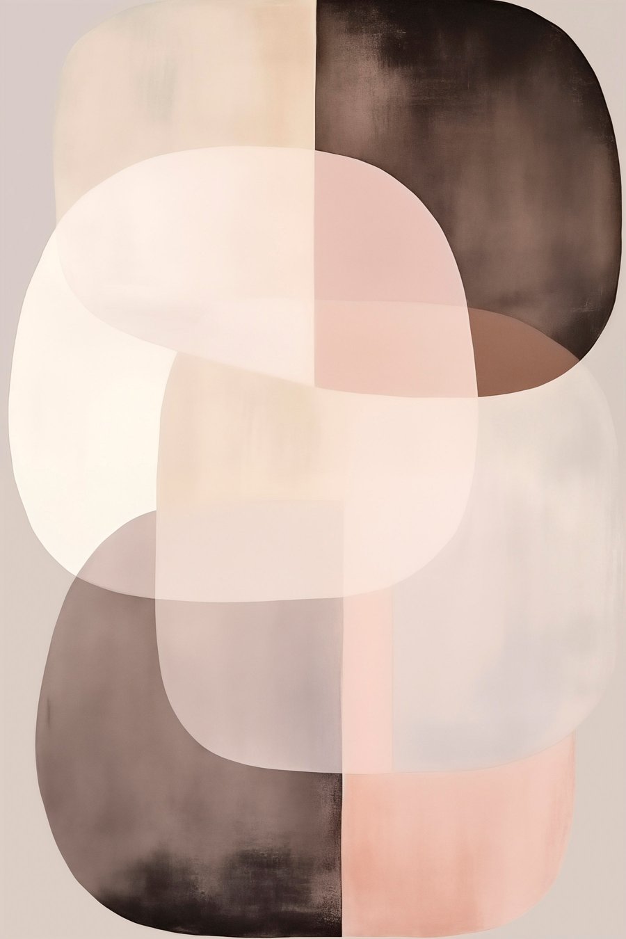 Abstraktní tvary — celý design