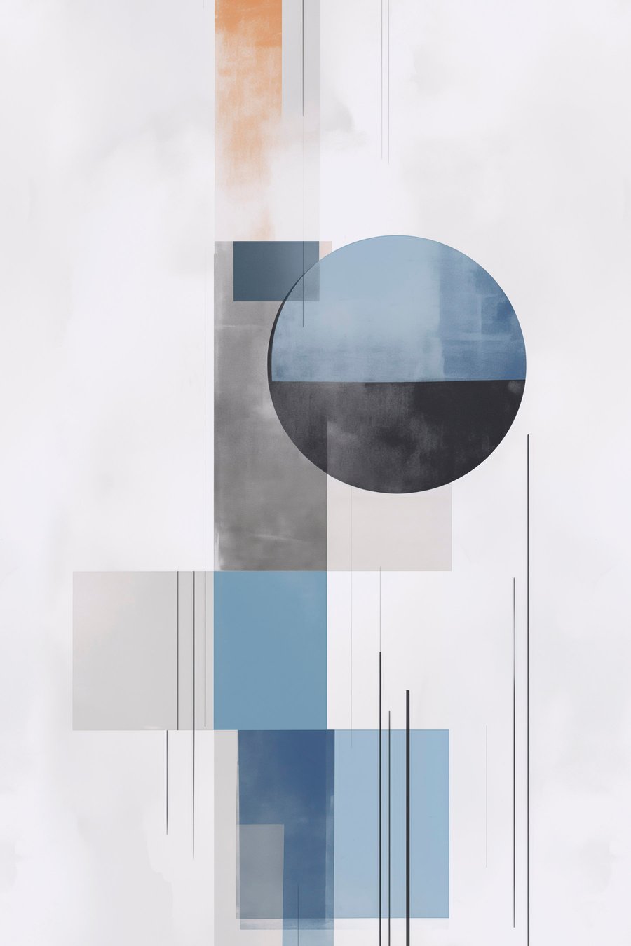 Geometrická abstrakce — celý design