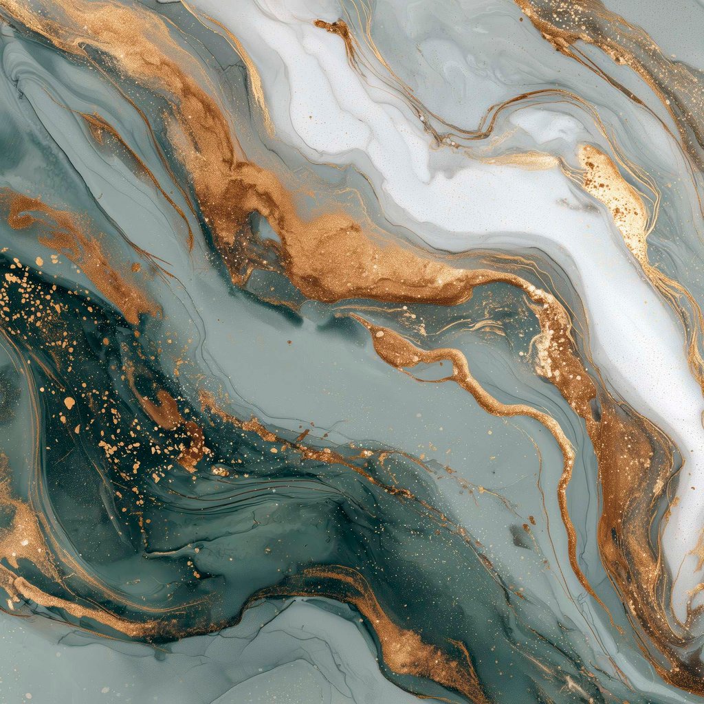 Tmavě zelené pruhy — celý design