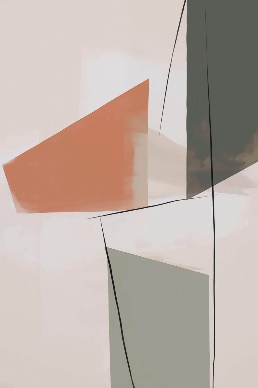 Geometrická abstrakce — celý design