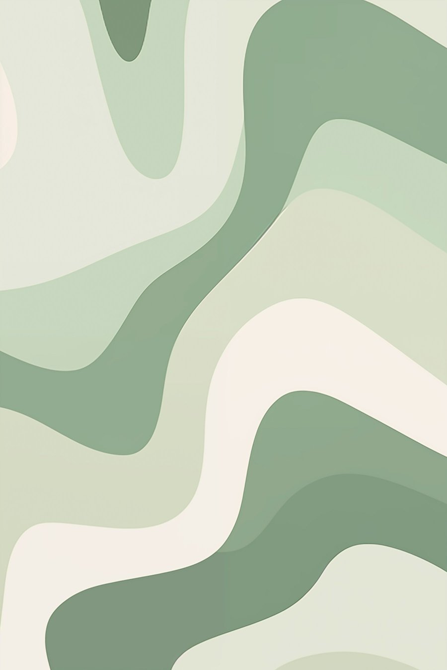 Abstraktní vlny — celý design