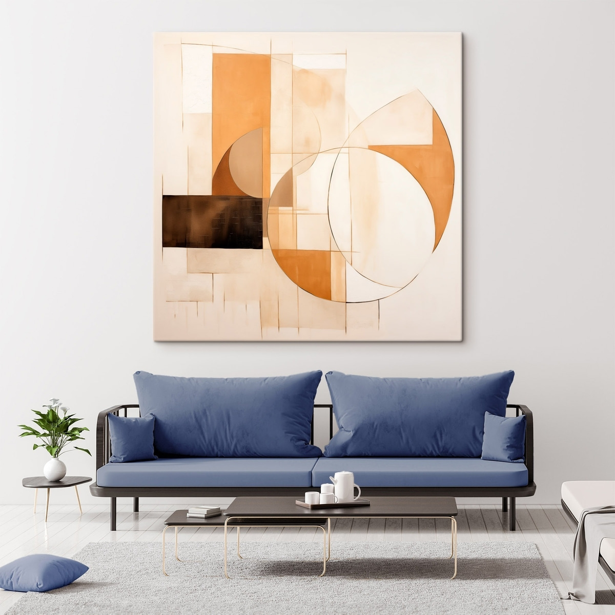 Minimalistická kompozice — interiér 2
