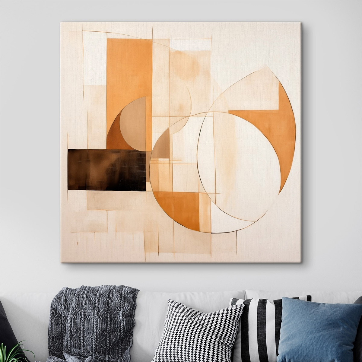 Minimalistická kompozice — interiér 1