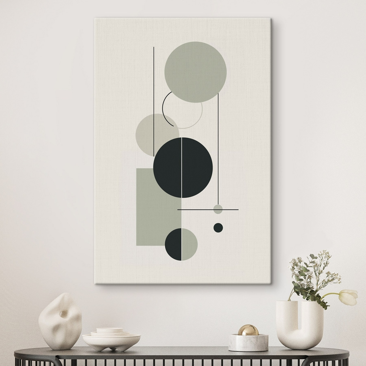 Minimalistická geometrie — interiér 2