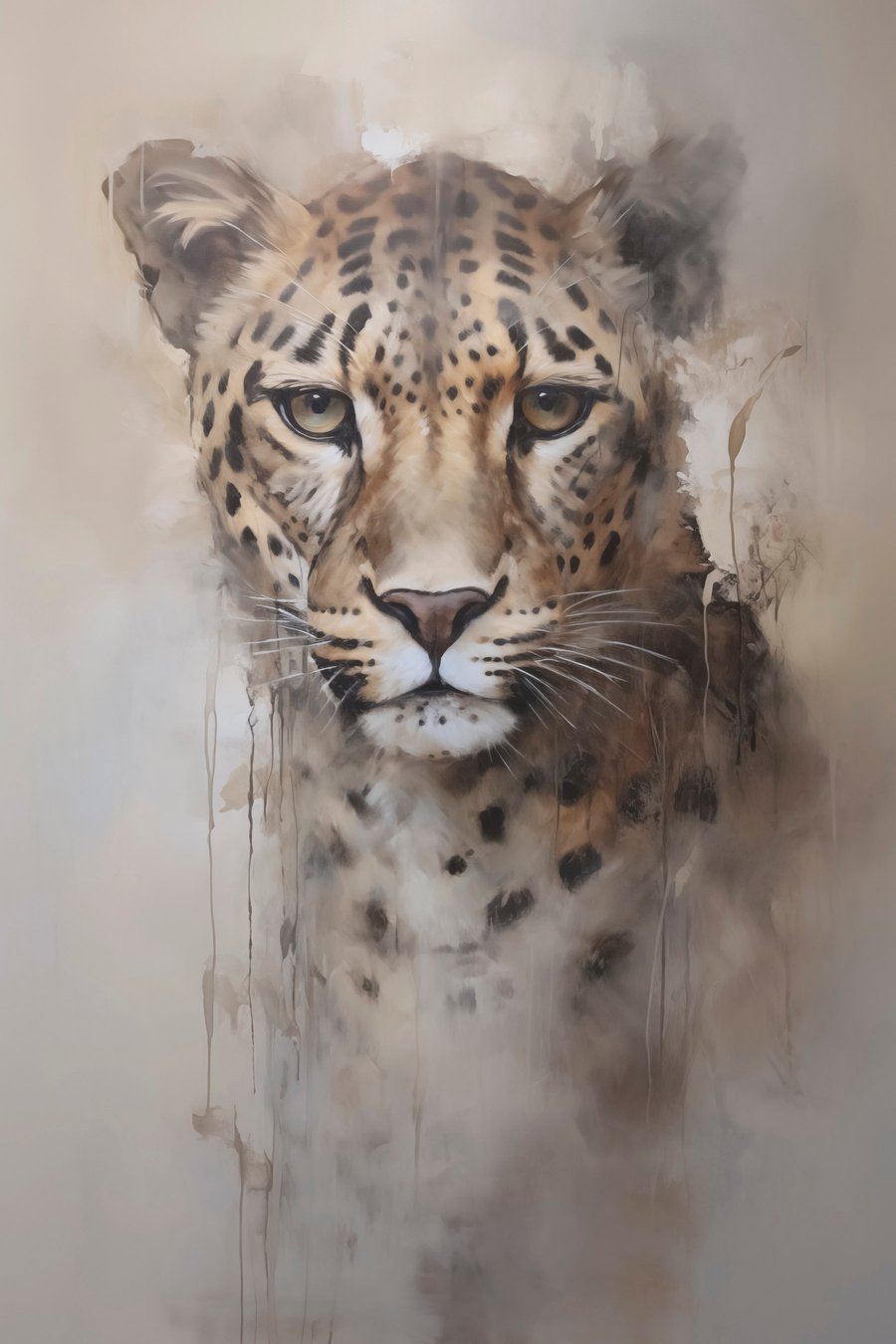 Leopardí vzor — celý design