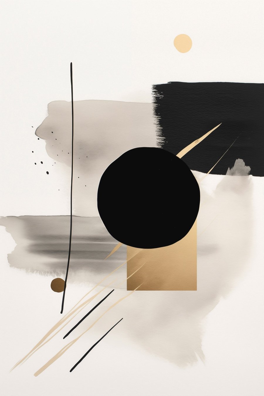Tvarové abstrakce — celý design