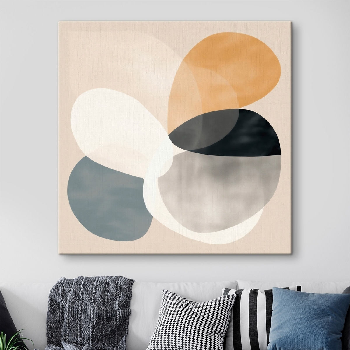 Plynulé geometrické tvary — interiér 2