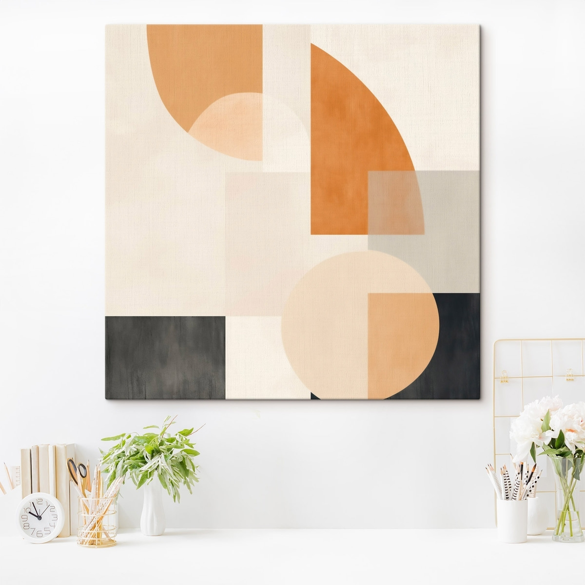 Geometrie kruhů a linií — interiér 3