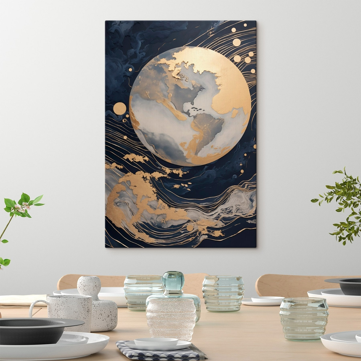 Dekorativní planeta — interiér 2