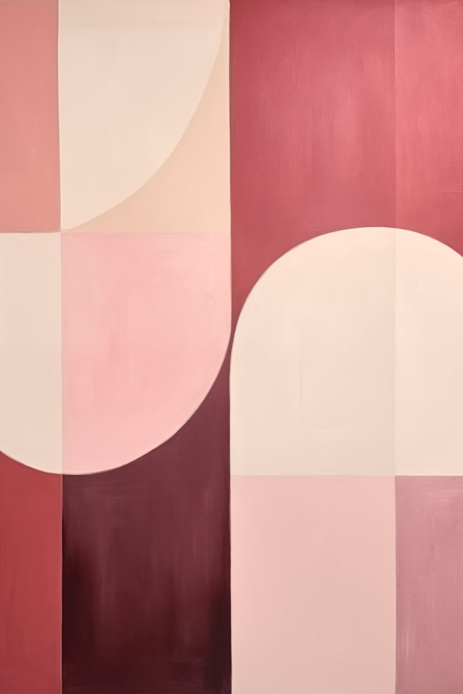 Složení plynulých tvarů — celý design
